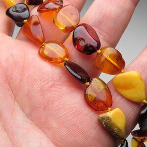 Authentic Amber Lady's Necklace 18"  Premium Quality